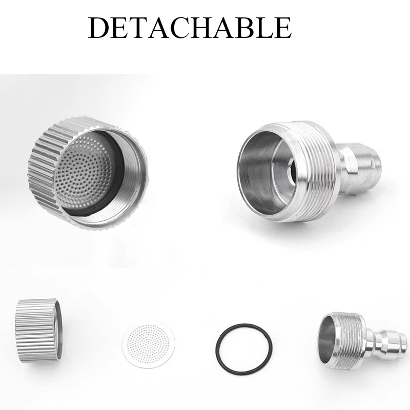Car Wash Accessories Water Gun Nozzle  High-Pressure Gun 1/4 Quick Plug NozzleCleaning Gun Quick Connection Aluminum Nozzle 4