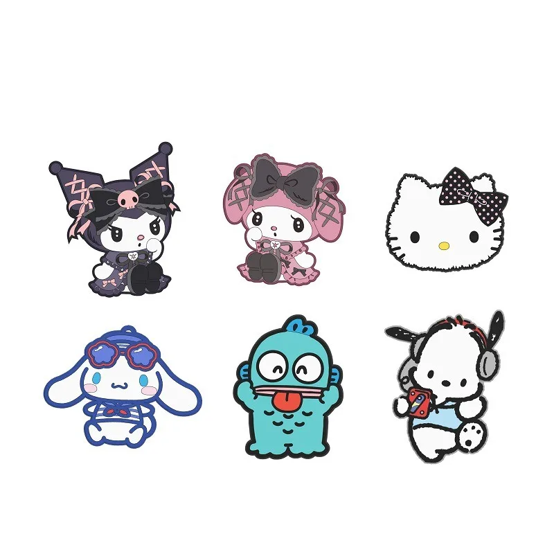 

Sanrio My Melody Kuromi Hello Kitty Water Cup Coasters Cartoon Figure Anti-Slip Good Looks Creative Coasters Cute Insulation Mat