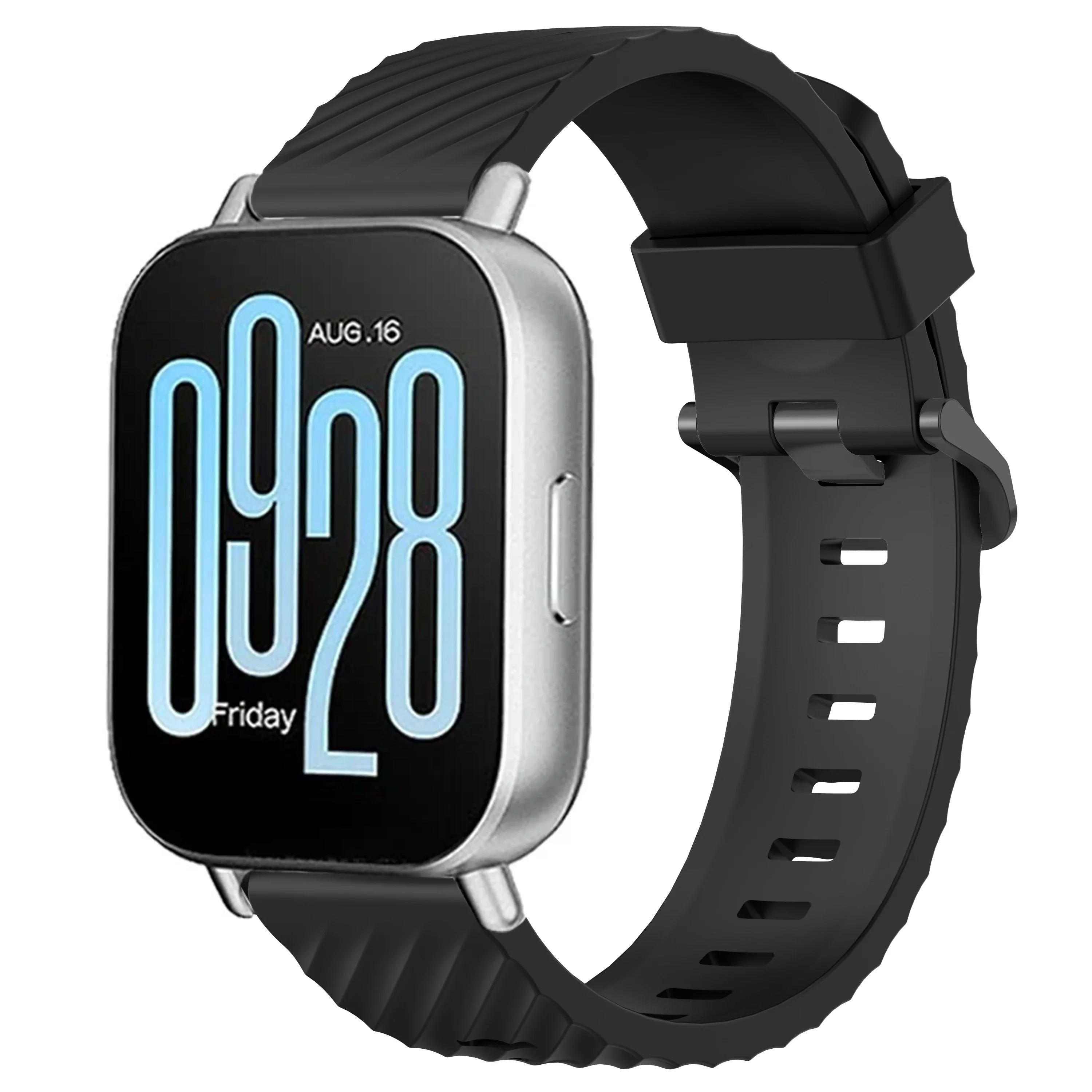 Silicone Replacement Wristband Strap - 22mm