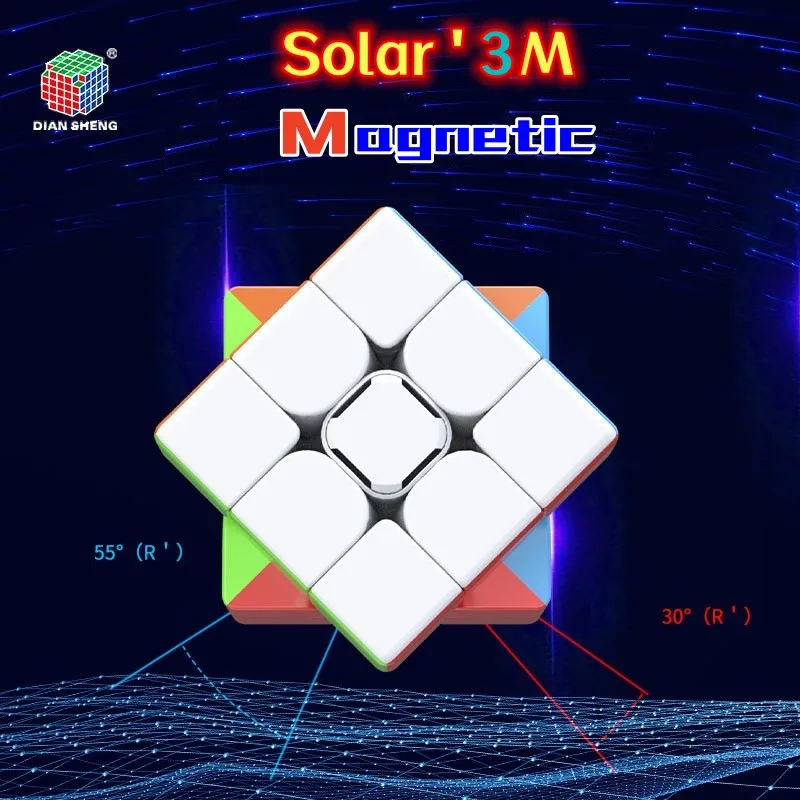 

DIAN SHENG Magico Cubo Magnet 3x3 2x2 3M 2M SpeedCube Magnetic Magic Cube 3x3x3 Puzzle Toy Mágico 3*3*3 кубики головол RubiCk