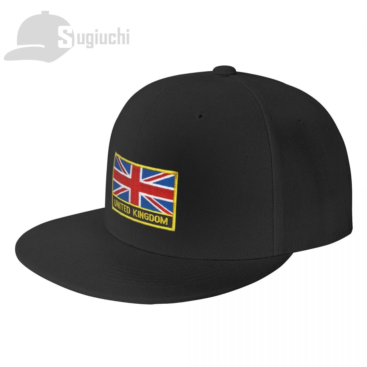 

United Kingdom Uk Flag Embroidery Logo Baseball Cap Men Women Summer Unisex Hip Hop Cotton Snapback Golf Hat Trucker Caps