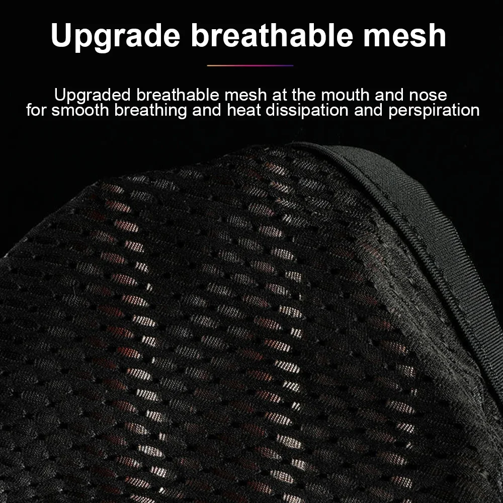 UV Protection Full Face Mask Breathable Ice Silk Bicycle Neckerchief Cycling Bandana Mask Summer Outdoor Hanging Ear Scarf