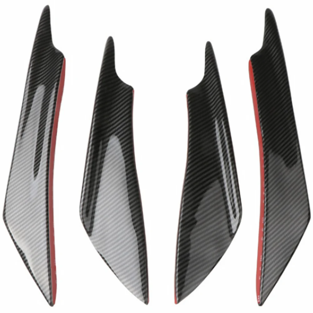 1 Set of Professional Carbon fiber deflector surround front bumper spoiler Carbon fiber bumper cover car supply