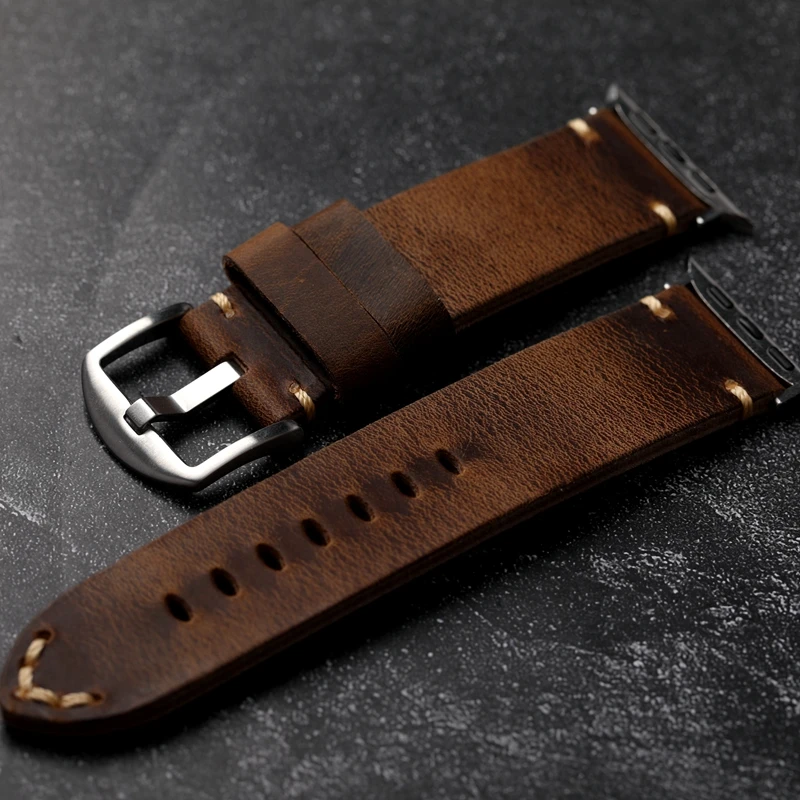 Premium High-End Italian Genuine Leather Handmade Strap Bracelet