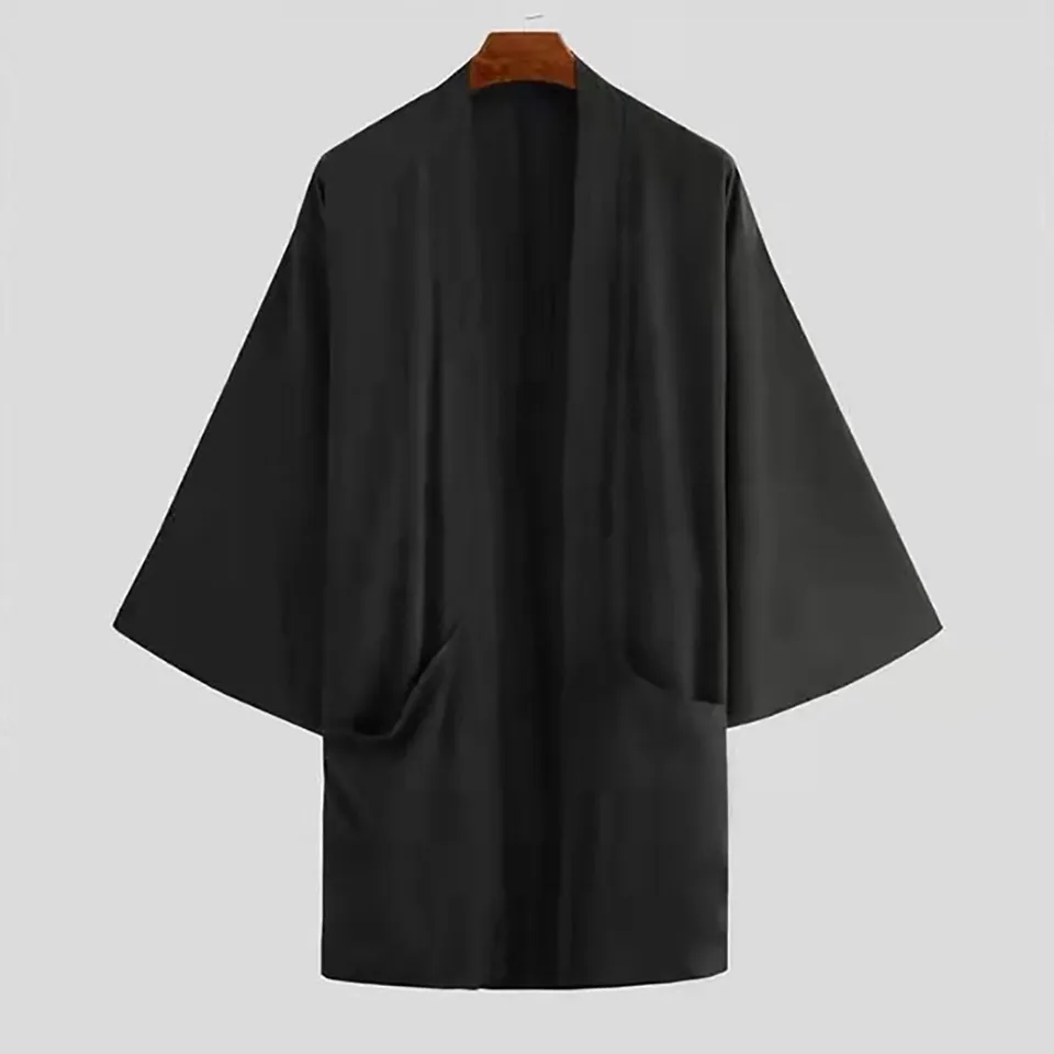 Plus Size Loose Fit Casual Cardigan for Men