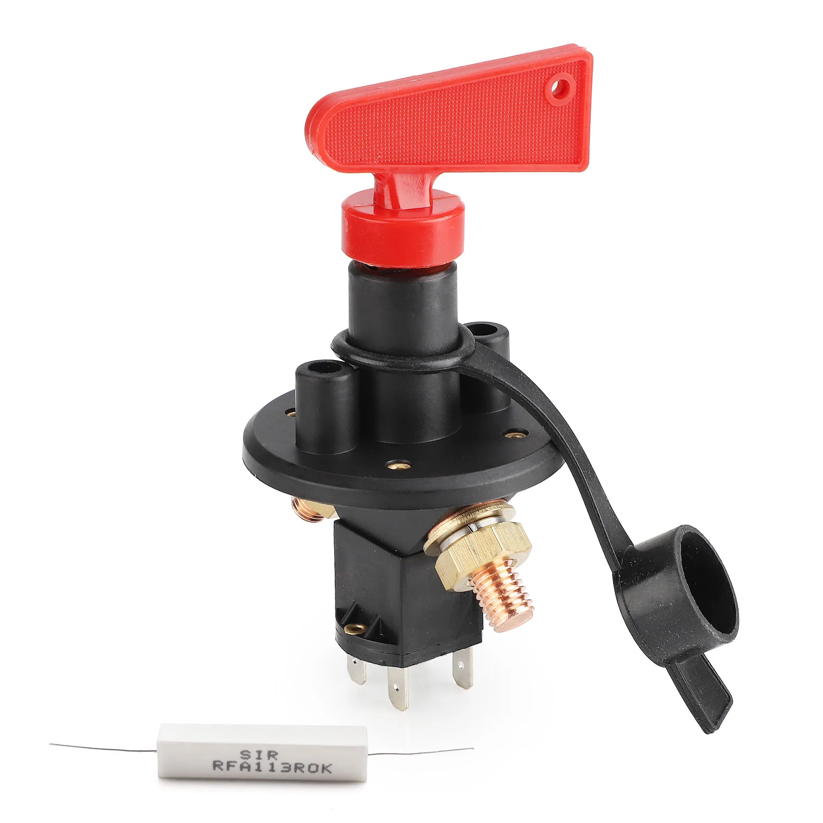 New 12V 24V Master Battery Quick Disconnect Power Cut Shut Off - Foto 5