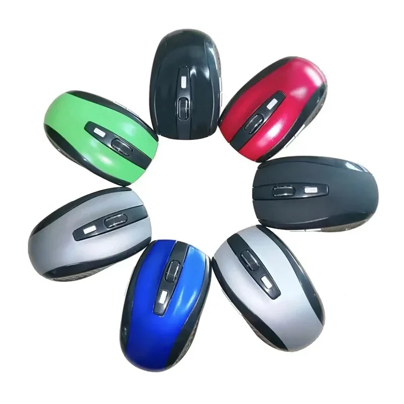2.4GHz Wireless Mouse with USB Receiver Ergonomic Mouse with 1600 DPI Optical Resolution Compatible with Computer & Chromebook