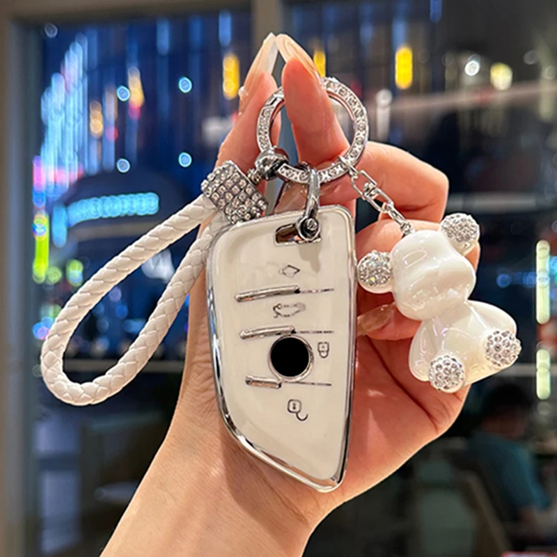 

Soft TPU Car Key Case Cover Shell Protector Fob For BMW 1 3 5 7 Series X1 X3 X5 F10 F15 F16 F20 F30 F18 F25 M3 M4 G10 G20 G30 M2