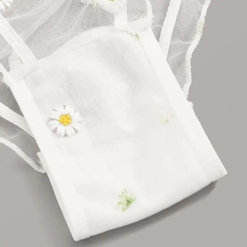 Lingerie Sexy Fleurs Broderie Dentelle Soutien-Gorge Culotte Sous-Vêtements Femmes Ensemble Transparent Mesh Lingerie Érotique Vêtements De Nuit Sexy_voghion.com