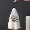5/1PCS Drawstring Dag Storage Tote Plastic Bags For Store Reusable Transparent Waterproof Shoe Organizers Outdoors For Traveling 5