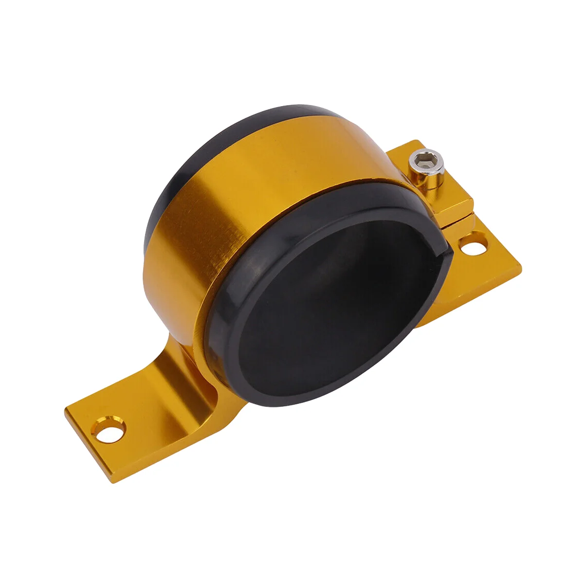 

Gold 60mm Fuel Pump Single Mount Bracket Fuel Filter External Bracket Clamp Cradle for 044