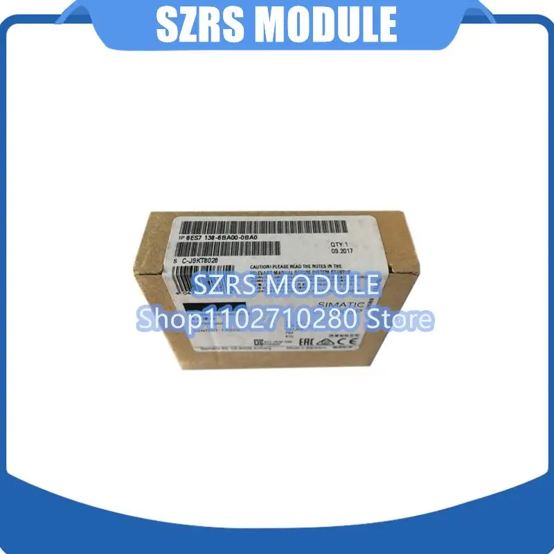 창고 주식 및 신형 ET200SP 아날로그 모듈, 6ES7138-6BA00-0BA0, 6ES7 138-6BA00-0BA0