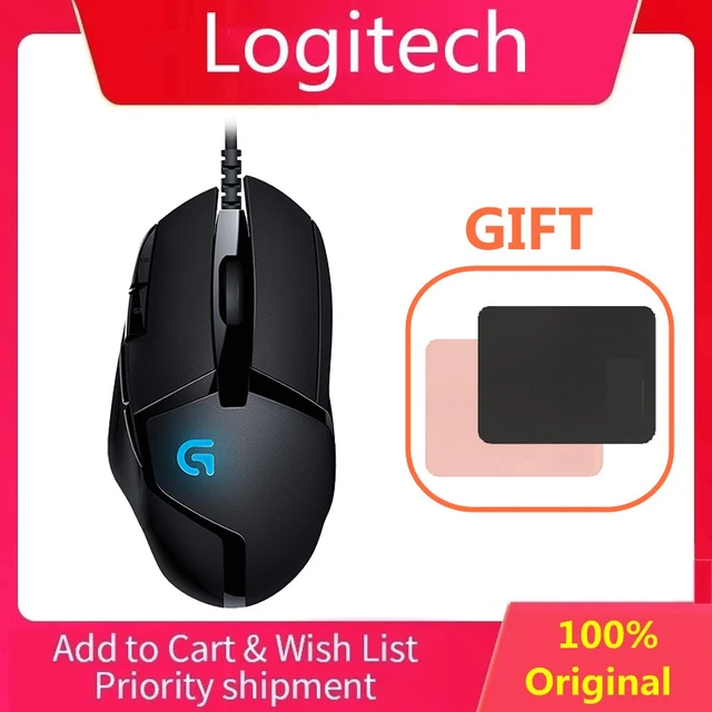 Logitech G402 Gaming Mouse Hyperion Fury Fps Gaming Mouse With Optical  4000dpi High Speed Wired Optical Gaming Mice Original - Mouse - AliExpress