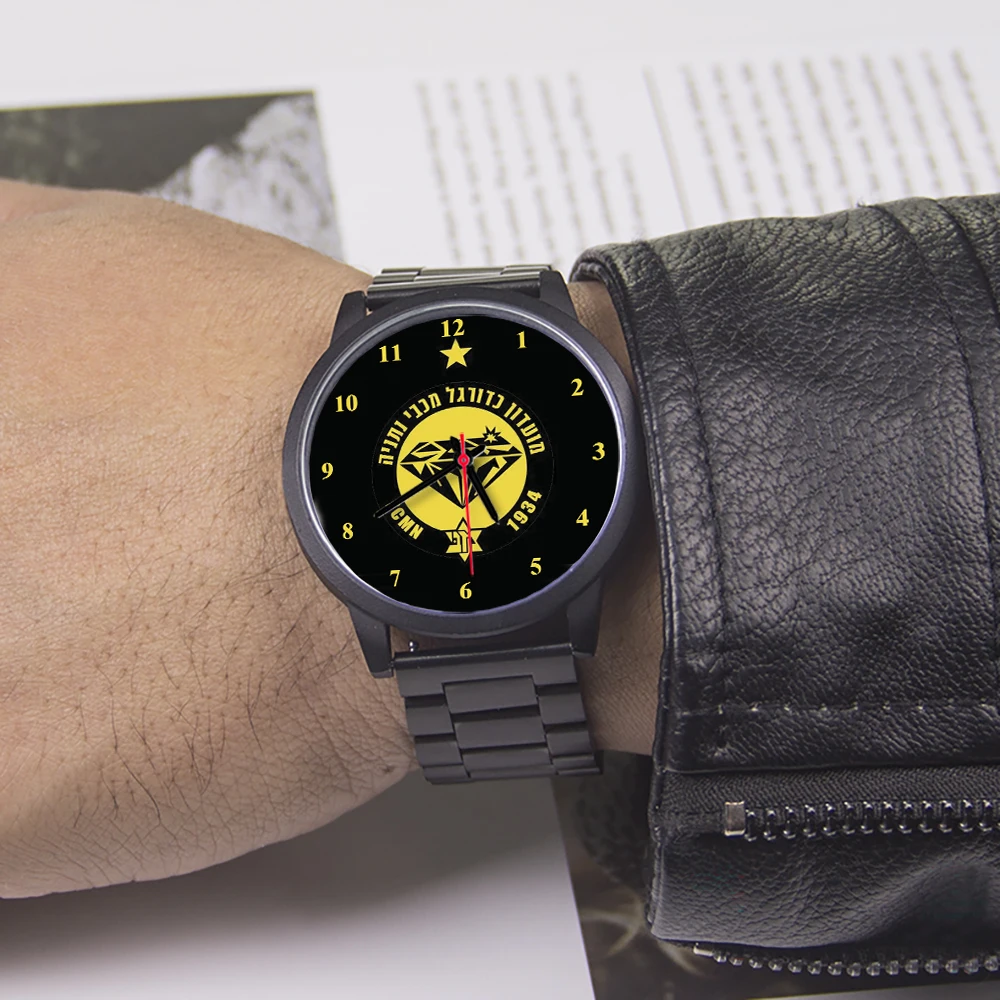 Premium Personalized Black Dial Quartz Watches - Unisex Gift Edition with Commemorative Box