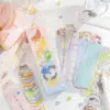 30pcs/box Kawaii pet box bookmark set cute hand drawn pattern hand account reading writing mark learning focus 2
