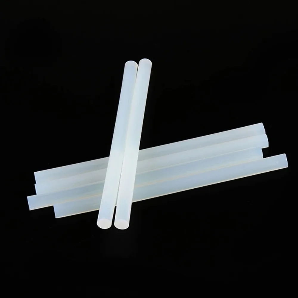 Hot melt glue sticks Hot Melt Glue Sticks 7mm/11mm Translucent Strong Viscosity Rods Glue Gun High Temperature Resistant 10~50Pcs