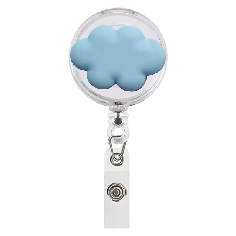 Carrete De Insignia Retráctil Para Enfermera, Carretes Decorativos Con Clip Para Tarjetas De Identificación (paquete De 3 Flores A