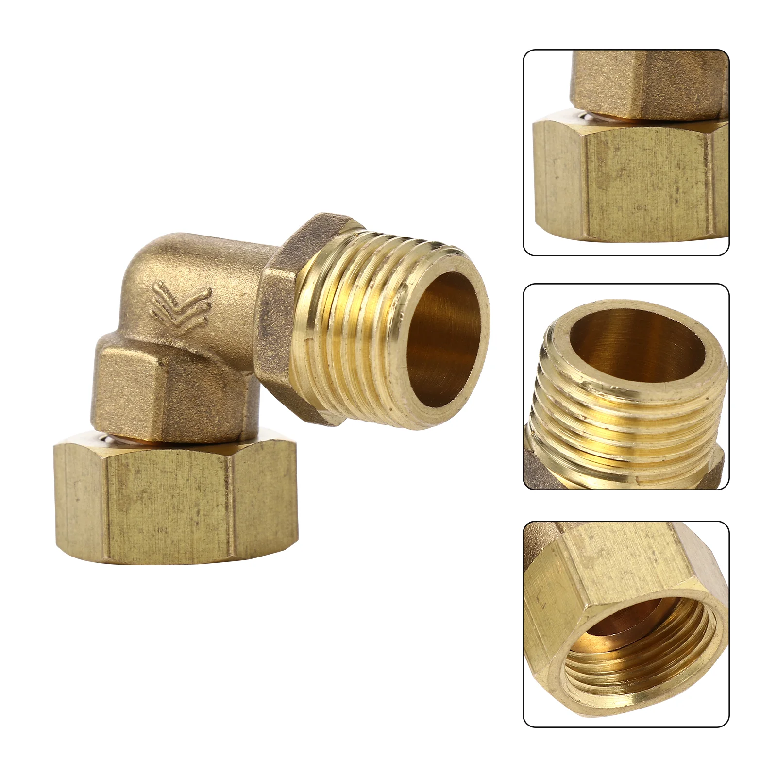 

2pcs 90 Degree Hose Elbow Female Pipe Fittings Hose Fittings Gas Pipe Fitting