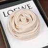 90*90cm Thin Soft Square Scarves for Women Simplicity Solid Color Cotton Linen Headscarf Muslim Female's Hijabs Bag Accessories 4