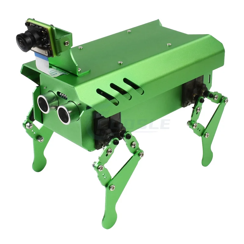 Waveshare Pippy, Un Robot Bionico A Forma Di Cane Open Source Alimentato Da Raspberry Pi (Opzionale)