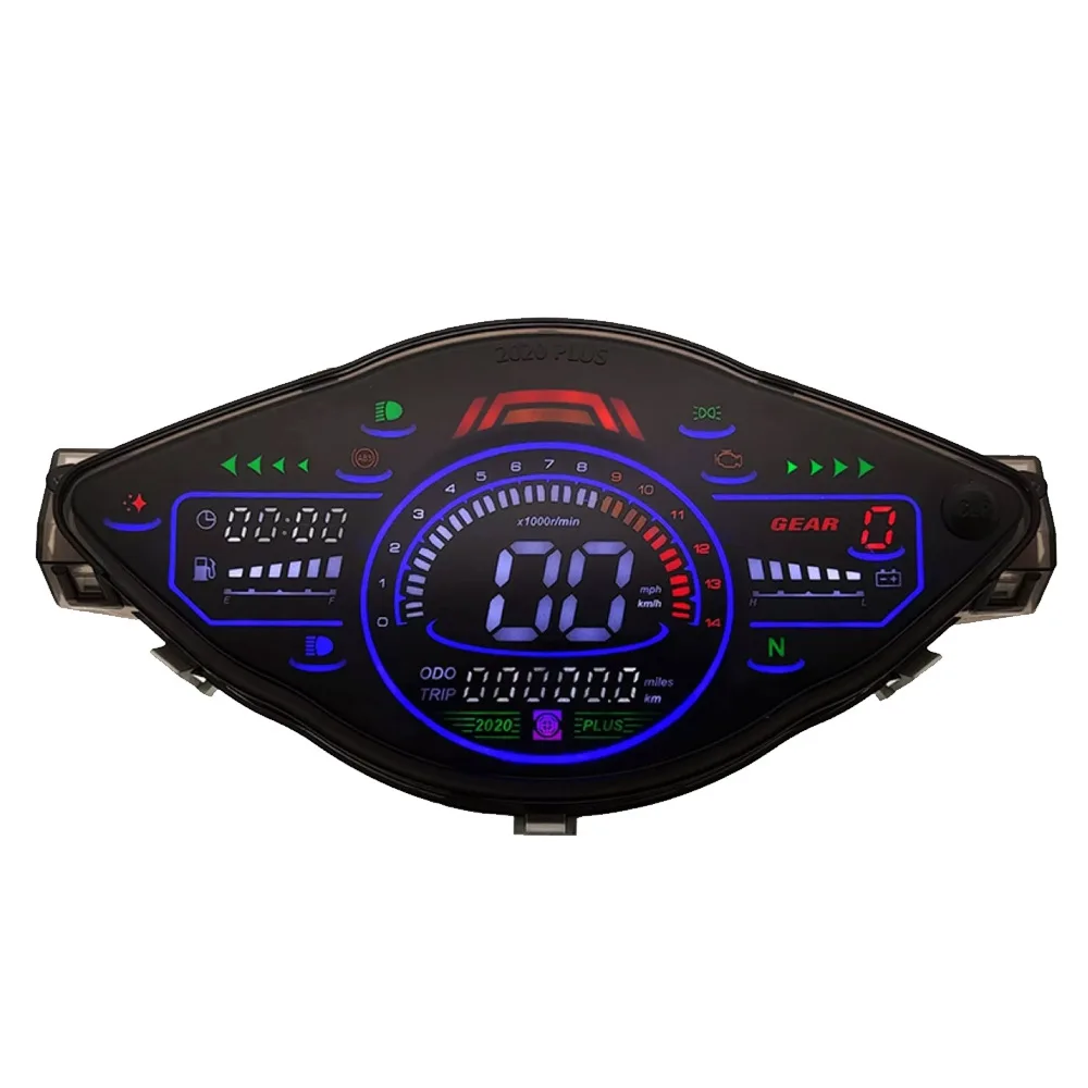 

Full Led Meter Digital for Honda Wave100 Wave 100R Wave110 Wave110R Speed Meter Odometer