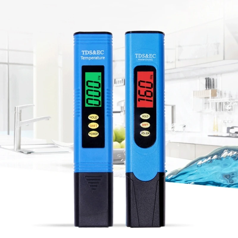 

Multifunction EC/TDS/Temp Meter Water Analyzer Water Quality Digital Tester for Fishery Swimming Pool Water Analyzer