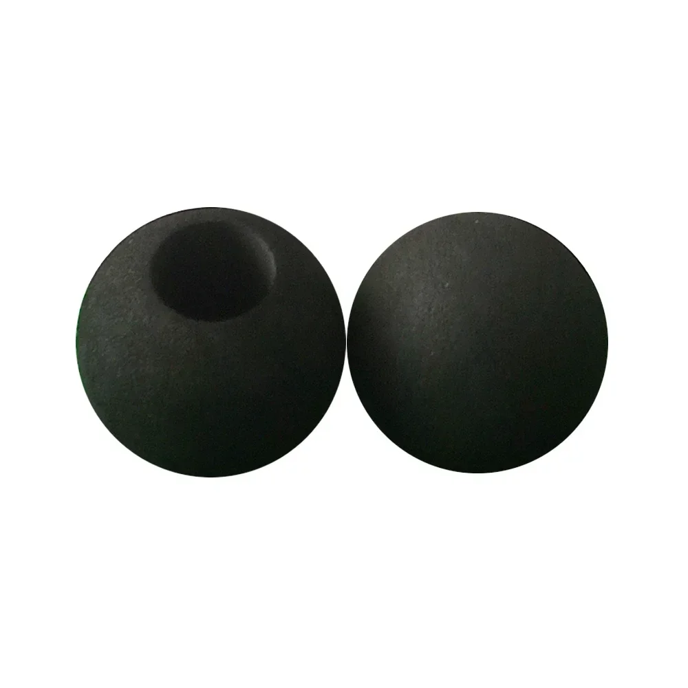 6Pcs 50mm Soft High Tenacity Lightweight EVA Electric Muscle Massager Replacement Head Massage Gun Ball Head Accessories Black 3