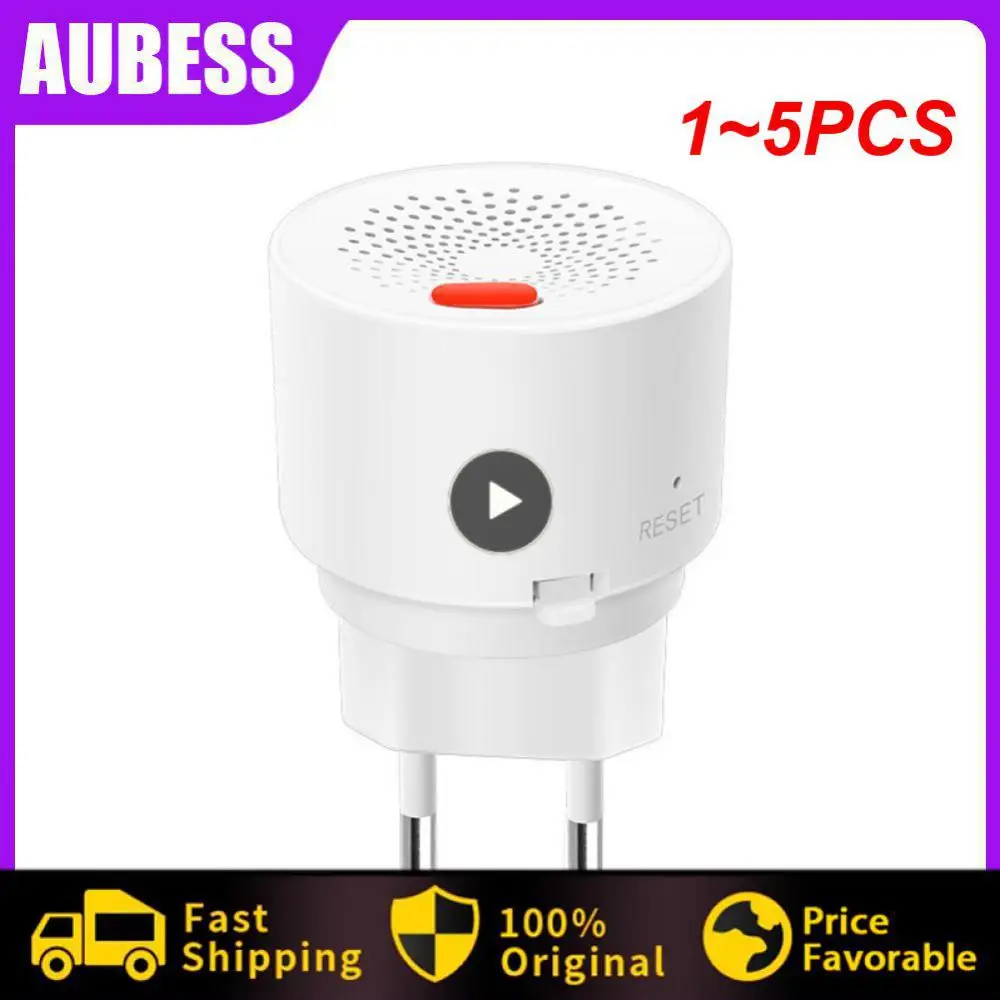 

1~5PCS tuya WIFI/ Natural Gas Sensor Combustible Household Smart LPG Gas Alarm Detector Leakage Sensor fire Safety smart