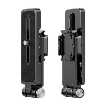 Ulanzi UKA11 Uka Foldable Quick Release L-Plate Compatible with Uka Arca-Swiss F38 Quick Release Dual Mount Horizontal Vertical