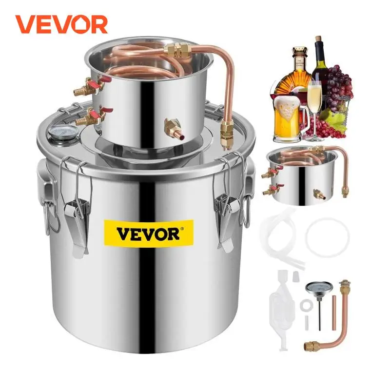 Home Brew Alcohol Distiller Moonshine Still Kit