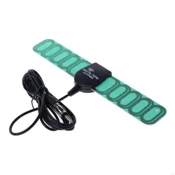 Enhanced Indoor FM Radio Antenna with Digital Reception Amplifier (Green)