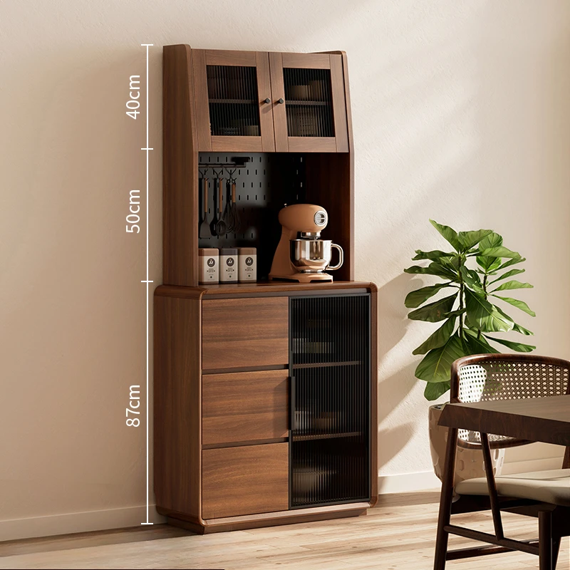 High Quality Shelves Sideboard Decorate Cupboard Modern Design Kitchen Cabinet Auxiliary Table Armarios De Cocina Home Furniture