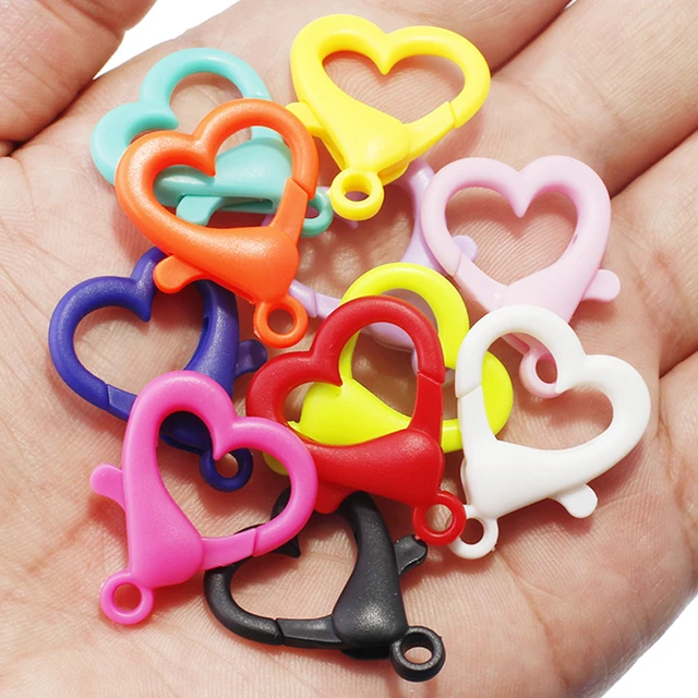 Heart Acrylic Beads | Kawaii Pastel Color Bead Supplies | Fairy Kei Br |  MiniatureSweet | Kawaii Resin Crafts | Decoden Cabochons Supplies | Jewelry  Making