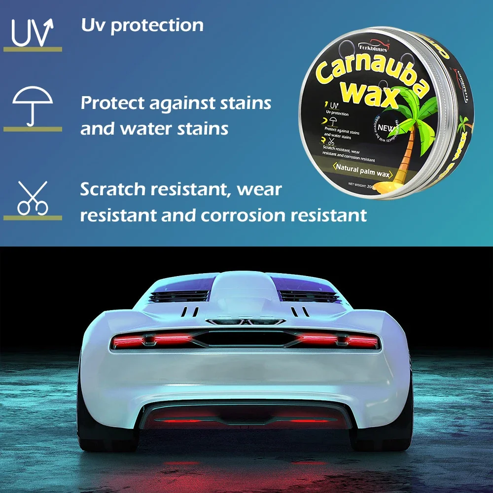 Car Wax Auto Paint Care Carnauba Paste Wax Brazilian Polishing Paste for Car Wax