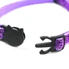 Cat Collar Adjustable with Bell Breakaway Adjustable Kitten Cat Sequin Collar Neck Strap Cat Pet Supplies Pet Accessories 5