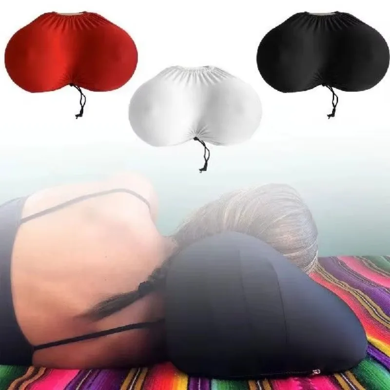 2025 Newest Home Latex Pillow Chest Pillow Back Pillow Chest Pad Fabric Comfortable Side Sleeping Cushion Factory Direct Sales 4