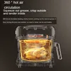 5L Air Fryer Intelligent Voice Touch Button Smoke-free Reservation Timer Automatic Power Off Multifunctional Fryer for Home Use 5