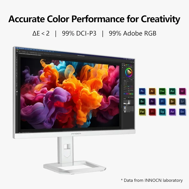 INNOCN 27 Mini LED 4K Monitor, HDR1000, 99% DCI-P3 99% sRGB