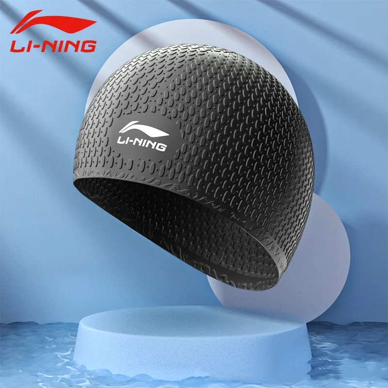 Women Men Waterproof High Elastic Flexible Silicone Protect Ears Hair Swim Cap Adjustable Professional Surfing Diving Beach Hat