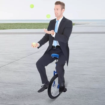 24" Sports Unicycle – Adjustable Seat for Outdoor Fitness, Exercise, and Balance Training