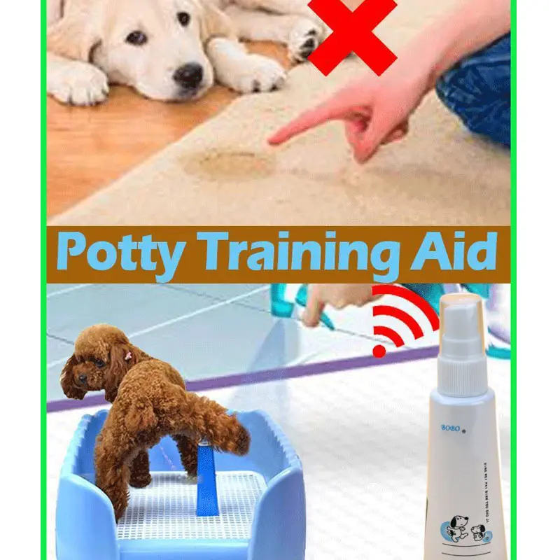 Pet Potty Aid Training Liquid Spray for Dogs Puppies Cats Potty Aid Training Spray Accessories Liquid Portable wzpi