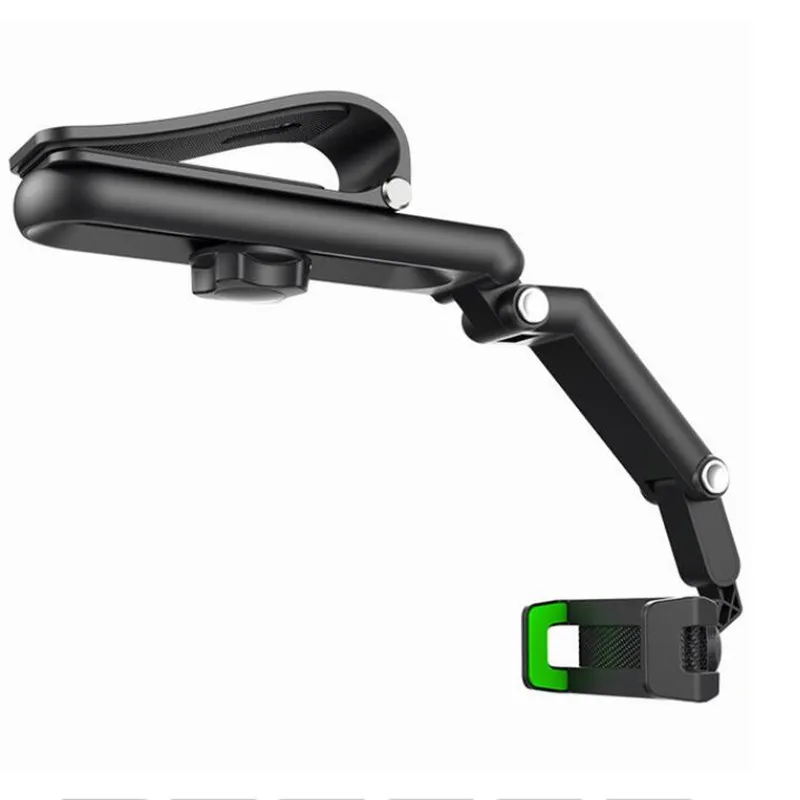 Car Sun Visor Phone Holder Universal Multi-function Cellphone Holder Mobile For iPhone 14 Stand 1080&deg; Rotating TelephoneSupport
