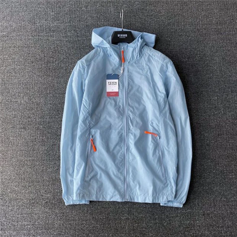 Men Women Ultrathin Ultralight Clear Quick Dry Sun-Protective Breathable Camping Running Beach Jacket Skin Coat Windbreaker hiking jackets