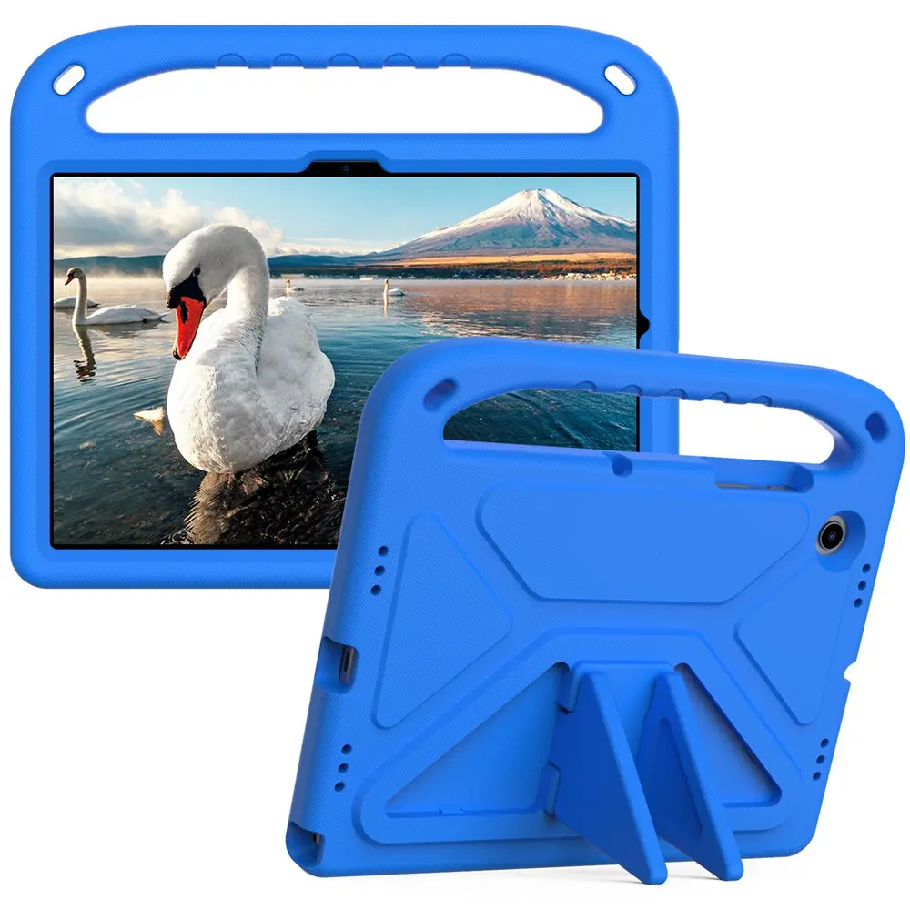 Rugged Silicone + PC Protective Case for Samsung Galaxy Tab A8 10.5 inch (2022) - Spider Design