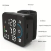 Bluetooth Voice Wrist Blood Pressure Monitor USB Rechargeable Large Display Tonometer Digital Sphygmomanometer baumanometer 5