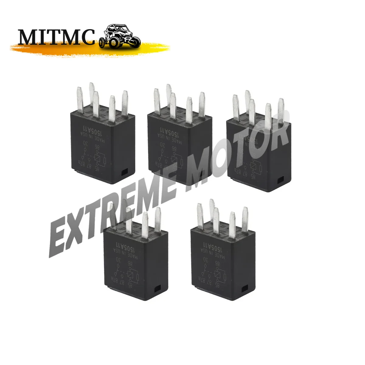 30 Amp Relay For  Motor Boat  4-TEC RXP-X RXT-X GTX WAKE SPARK GTI GTS RXT 130 230 255 260 300 Relays Socket 278002822 car relay socket kit 12v 24v 200a high power car starter on off relays terminals heavy duty car truck motor battery switch relay