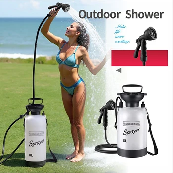 Portable Outdoor Manual Shower 1