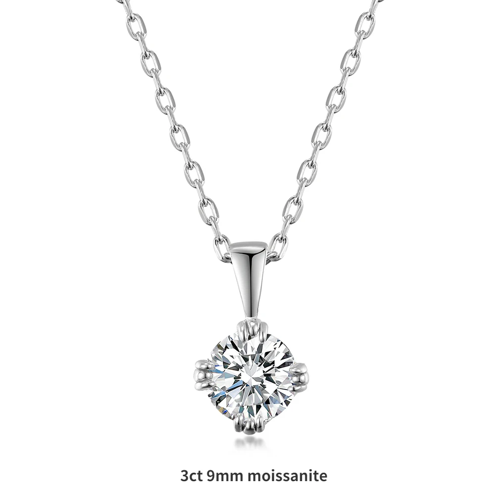 Samite 2ct Elongated Oval Lab Diamond Pendant | Fiona Diamonds