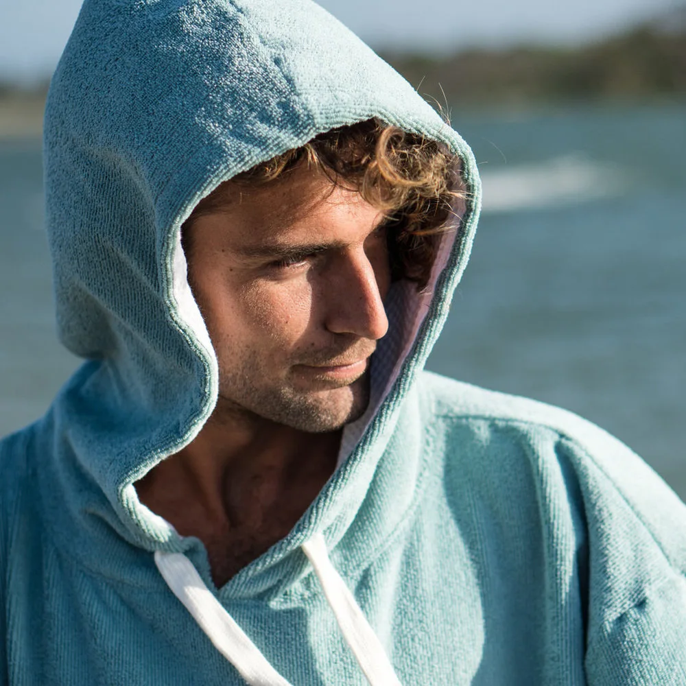 Swimming Diving Hooded Bathrobe Thicken Changing Robe Poncho Keep Warm Microfiber Towel Wind proof Winter Surfing Quick Dry Coat 5