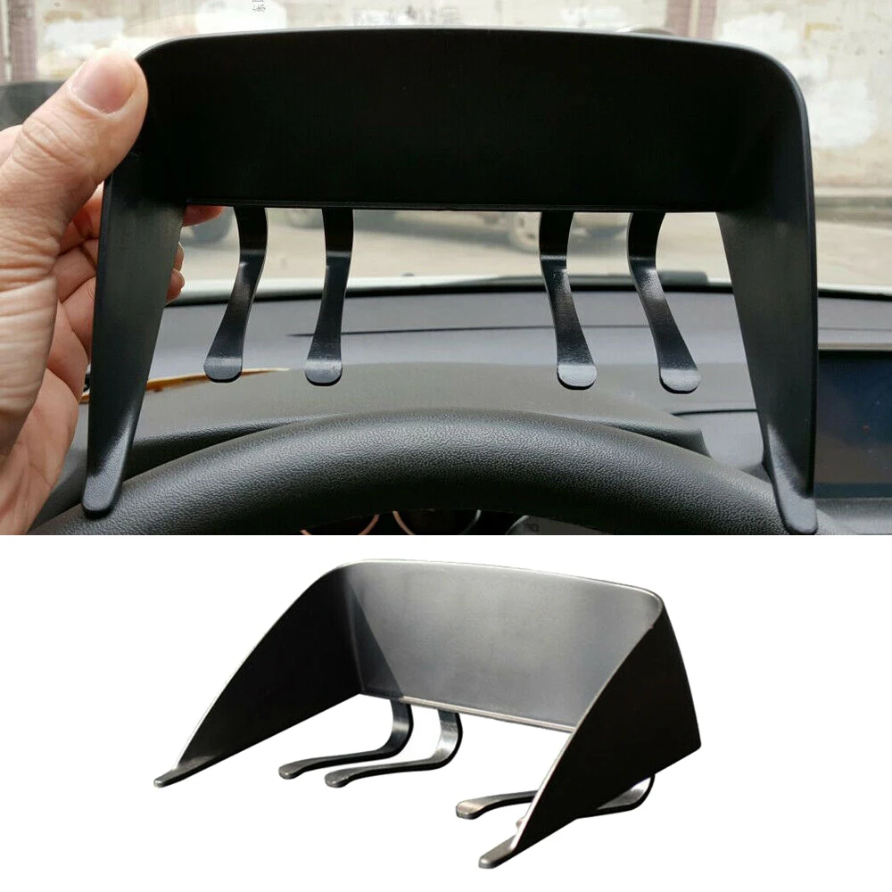 

7-Inch Sun Shade Block For Garmin Dezl Fleet Camper GPS Navigation Sunshade Anti-Glare Visor Reduces Windscreen Reflection